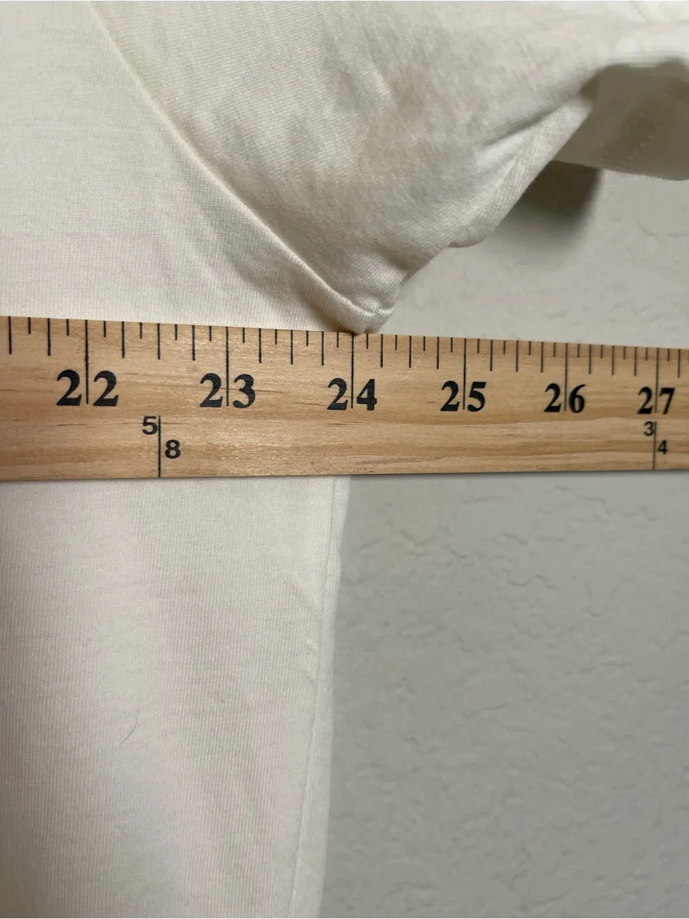 Everlane Men’s The Uniform Organic Crew Size XXL Slim Fit in Ivory - Picture 10 of 15